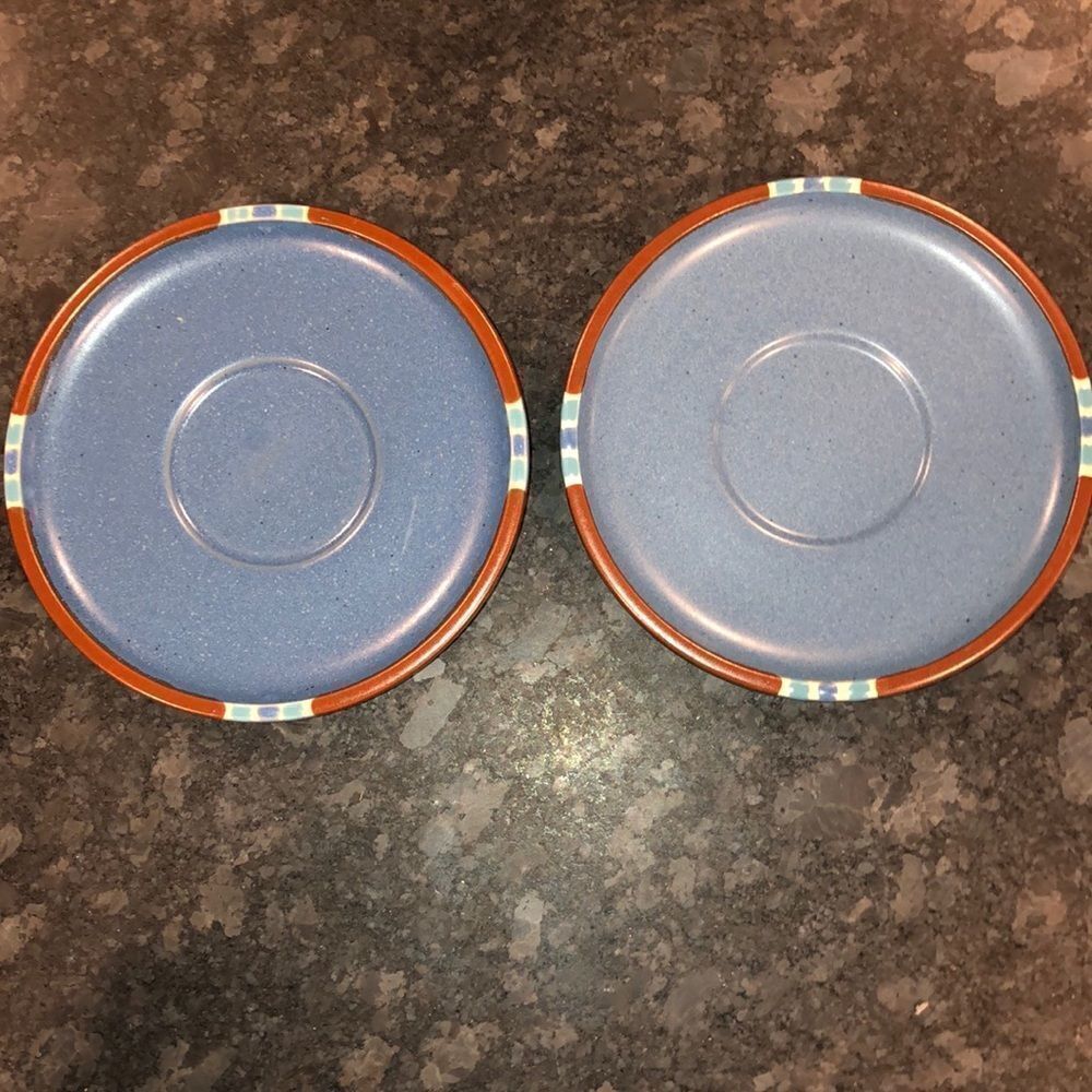 Dansk Mesa Saucer Set of 2 EUC